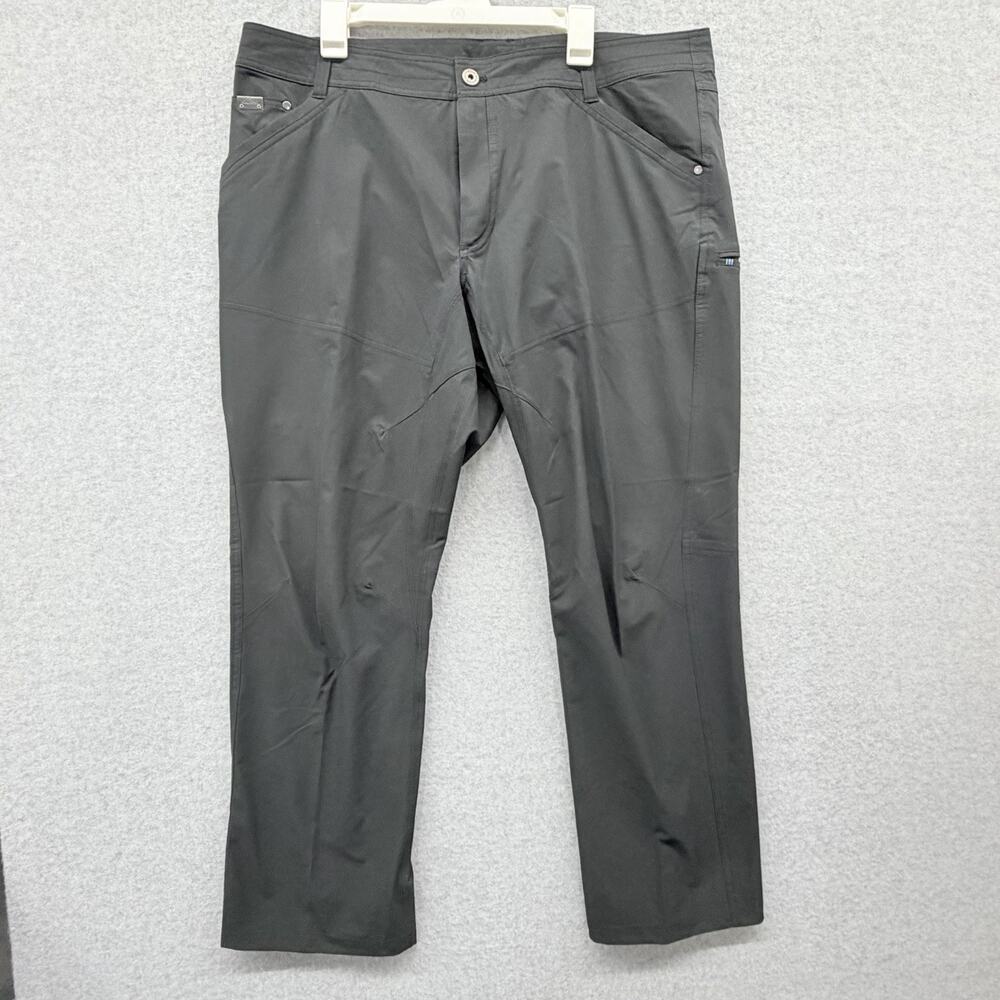 Kuhl Silencr Pants Mens 40x30 Ripstop Outdoor Hiking Tactical Grey Lightweight